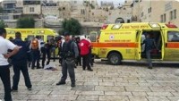 Kudüs’te Bu Sabah Meydana Gelen Eylemde 2 Siyonist Yaralandı