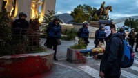 Makedonya’da ‘İsrail rüşveti’nin gösterileri sürüyor