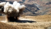 Teröristler Suriye’nin Sehle Al Gab bölgsine sızmak isterken Suriye ordusunun döşediği mayınlar patladı