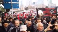Video: Türkiye Suudi Konsolosluğu Önünde Şeyh Nemr’in İdamı Protesto Edildi