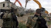 Siyonist İsrail Güçleri Nablus’un Güneyinde Filistinlilere Ait Çocuk Parkını Yıktı