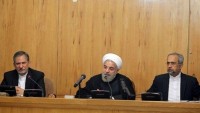 Hasan Ruhani: İmam Seyyid Ali Hamaney’in belirlediği tüm yönlendirmelere bağlıyız