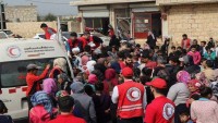 Afrin’den Tehcir Edilen 25 Bin Aileye İnsani Yardım Dağıtıldı