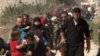 Suriye Ordusu Teröristlerin Rehine Aldıkları Binlerce Sivili Kurtardı