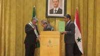Suriye Yüksek nişanı İran Büyükelçisine verildi