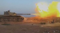 Suriye ordusu, Kunaytra kırsalında teröristlerin mevkilerini yoğun top ateşine tuttu