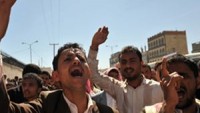 Yemen halkı, Suud rejiminin katliamlarına karşı uluslar arası camianın sessiz kalmasını protesto etti