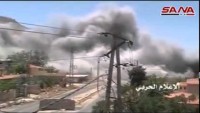 Video:  Suriye Ordusu, Şam kırsalının batısı Zebadani Kentinde tekfircilerin yer değiştirme ve saklanmada kullandıkları bir tüneli muhtevalarıyla imha etti