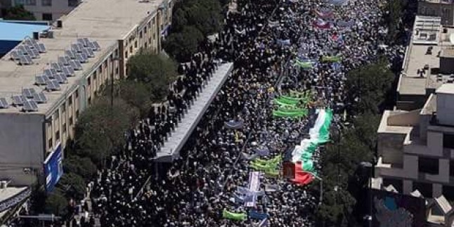 İran’da Kudüs Günü Yürüyüşlerinin Sonunda Bildiri Yayınlandı