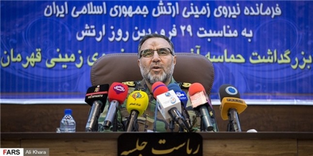 General Haydari:İran ordusunun birliklerini geliştiriyoruz