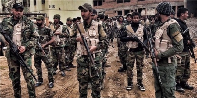 Nuceba güçleri Irak – Suriye sınırında
