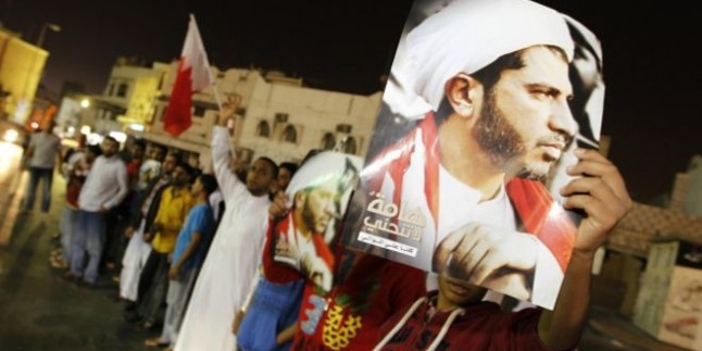Bahreyn Halkı, Şeyh Ali Salman’ın Zindanda Geçirdiği 122. Günde Eylem Düzenledi