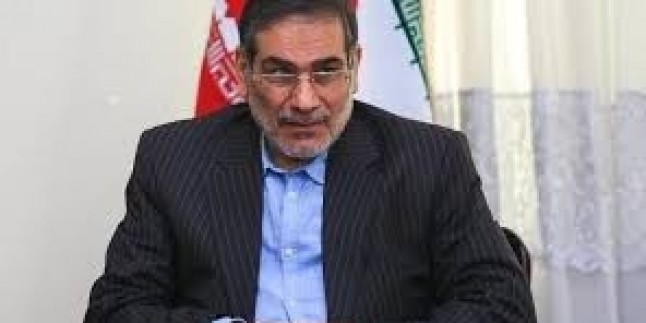 Şemhani: Müzakere ve mantık, İran’la tek teamül yolu.