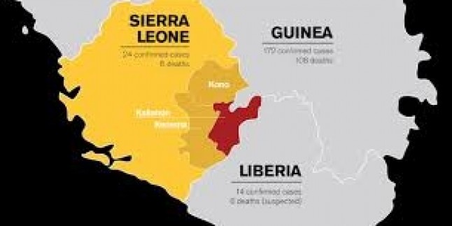 Sierra Leone’de Ülkenin Kuzeyine Ebola Nedeniyle En Az 3 Gün Giriş-Çıkış Yasaklandı…