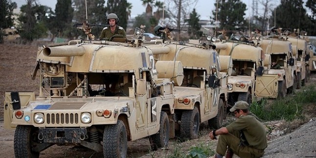 Siyonist İsrail Ordusu Gazze Savaşını Andıran Bir Tatbikata Başladı…