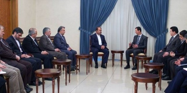 Beşar Esad Suriye İran Ekonomik İlişkilerini Kalkındırma Komitesi Heyetini Kabul Etti…