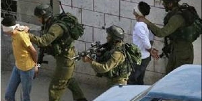 Korsan İsrail Güçleri, 7 Filistinliyi Gözaltına Aldı…