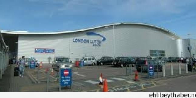 Londra’da Luton Havaalanı Boşaltıldı…
