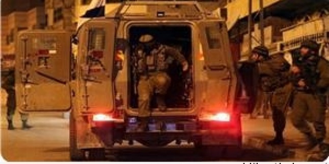 İşgal Güçleri Nablus Kentinde Düzenlediği Baskınlarda 2 Filistinliyi Gözaltına Aldı…