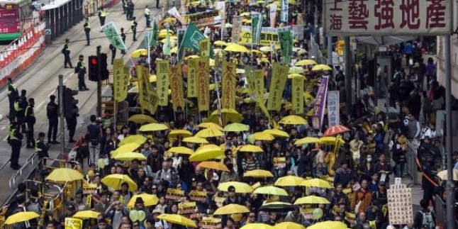 Hong Kong Halkı, Hükümet Karşıtı Gösteriler İçin Meydana İndi…