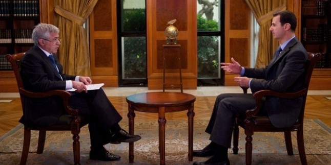 Suriye Cumhurbaşkanı Beşşar el Esad, Portekiz Televizyonu RTP’ye Verdiği Röportajda Önemli Açıklamalar Yaptı…