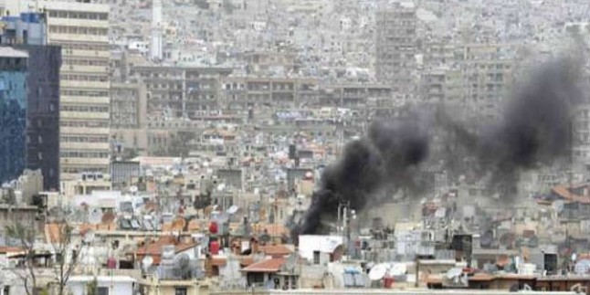 Teröristlerin Şam’a Düzenlediği Havan Saldırısı Sonucunda 6 Sivil Yaralandı