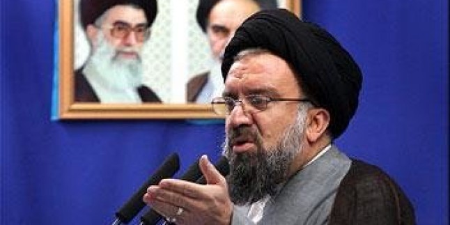 Tahran Cuma Hatibi Ayetullah Hatemi: Müzakere Heyeti, Zerre Tehdit Hissederse Müzakereleri Terk Etmeli