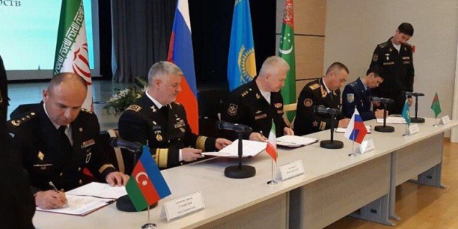 Hazar kıyısı ülkeleri arasında askeri işbirliği anlaşması