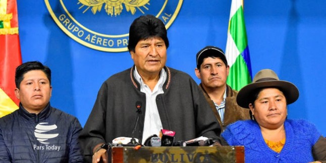 Bolivya Devlet Başkanı Evo Morales istifa etti