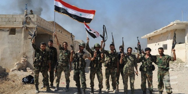 Suriye ordusundan En’Nusra Cephesi teröristlerine operasyon
