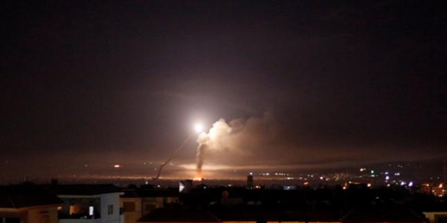 Suriye’den, Katil İsrail hava saldırısına cevap