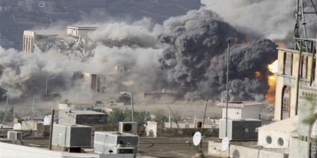 Suudi Koalisyonu Savaş Uçakları 253 Defa Bombaladı