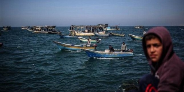 Siyonist Rejim Balıkçılara da Huzur Vermiyor