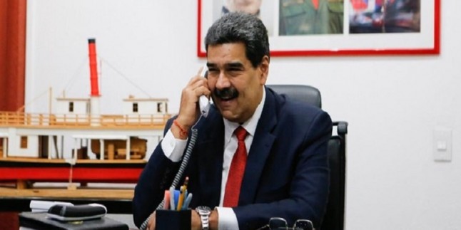 Maduro’nun Reisi ile telefon görüşmesi