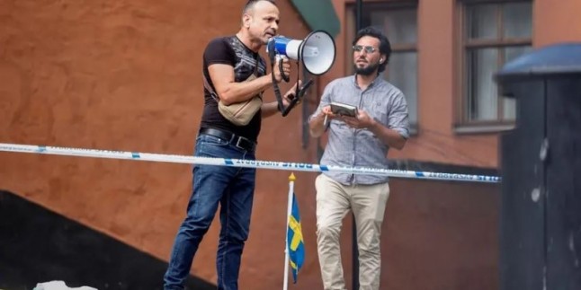 Siyonist artıklarından İsveç’te Kuran yakma eylemi