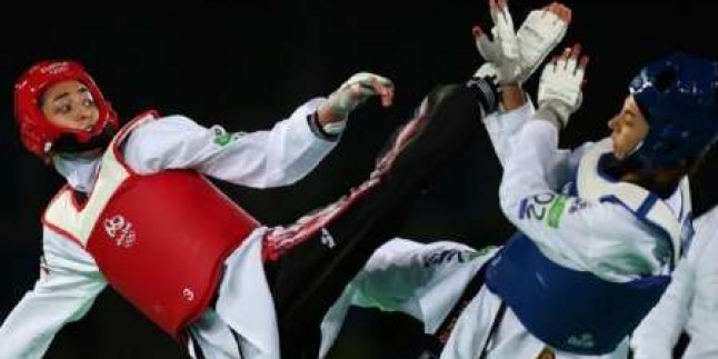 İranlı Bayan Tekvandocu Rio Olimpiyatlarında Bronz kazandı