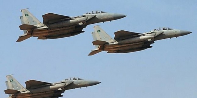 Suudi Amerika savaş uçakları, Yemen’i bombaladı