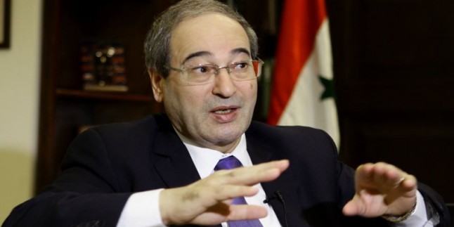 Faysal Mikdad: Arabistan’ın Suriye’de terörizmde rolü var