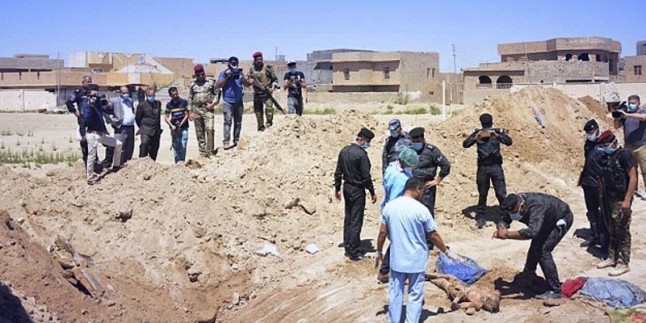 Irak’ta bir kaç toplu mezar bulundu
