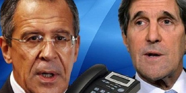 Lavrov’la Kerry, Suriye meselesini görüştü