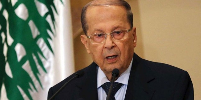 Lübnan Cumhurbaşkanı Mişel Aun: Siyonistlerin saldırısına karşı koyabilecek en önemli güç HİZBULLAH’TIR!