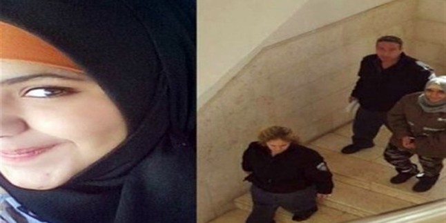 ​İşgalci İsrail Mahkemesi Kudüslü genç kızı 6 yıl hapse mahkum etti