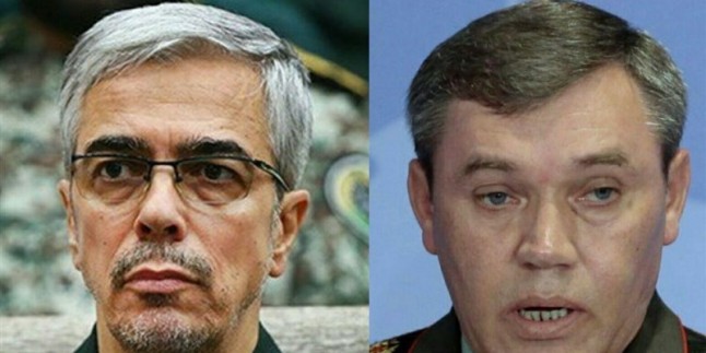 İran ve Rusya genel kurmay başkanları arasında görüşme