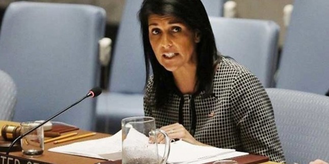 Nikki Haley’den BM’ye İran tepkisi