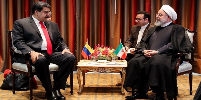 Ruhani ve Venezuela cumhurbaşkanı arasında görüşme