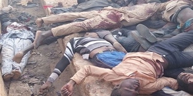 Nijerya Ordusu Müslümanları Kasıtlı Ve Bilinçli Bir Şekilde Katliam Etti