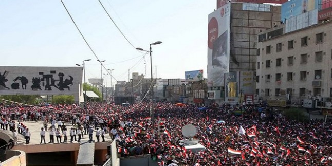 Irak’ta Sadr yanlısı göstericilere müdahale