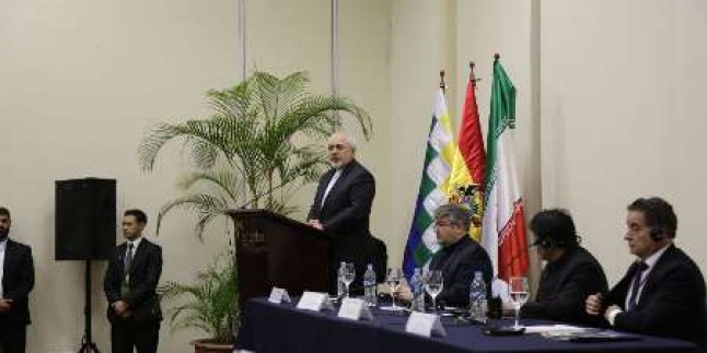 Zarif: İran ve Bolivya yan yanalar