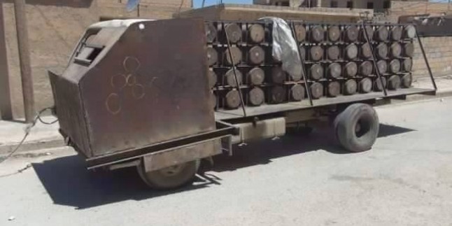 Suriye’nin Haseke kentinde her biri 50 kg’lık patlayıcılarla donatılmış 48 adet araç ele geçirildi