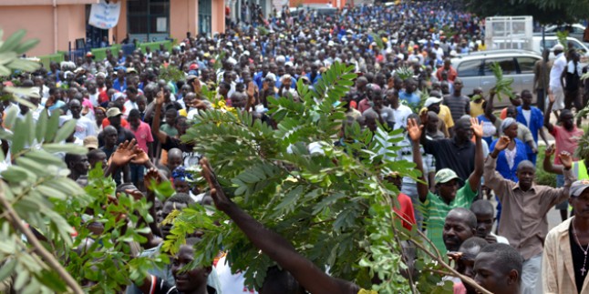 Burundi’de binlerce kişi, BM Konseyini protesto etti